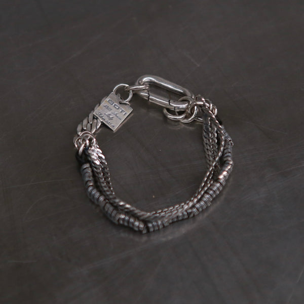 GOTI Multi-chain Bracelet Bracelet 925 Silver Italy Craftsman GT-BR2203-0